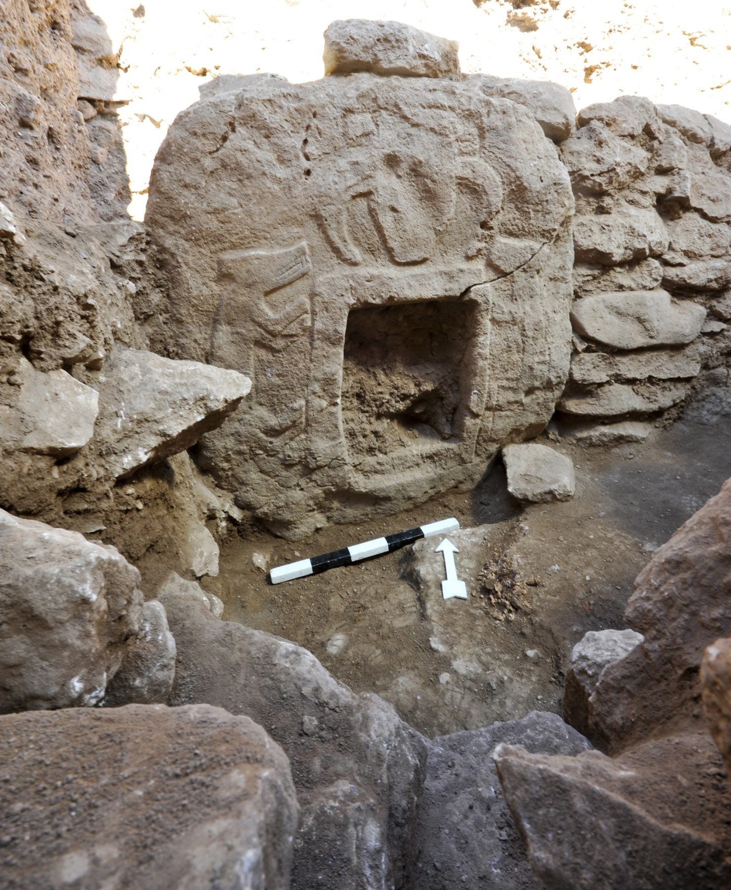 The Porthole Stone in Enclosure B