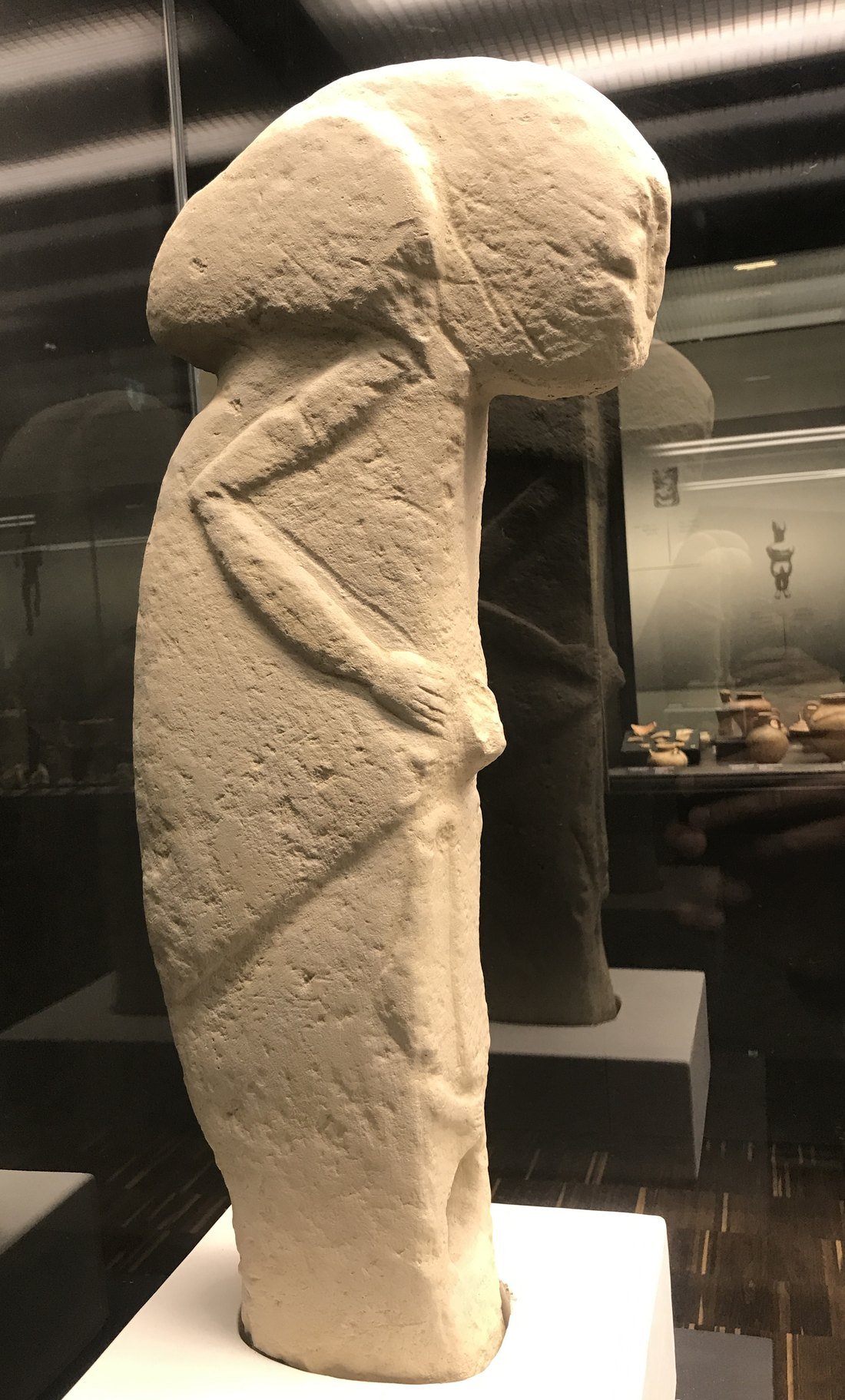 A cast of the Kilisik Sculpture