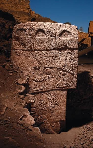 The Vulture Stone, Pillar 43, Göbekli Tepe